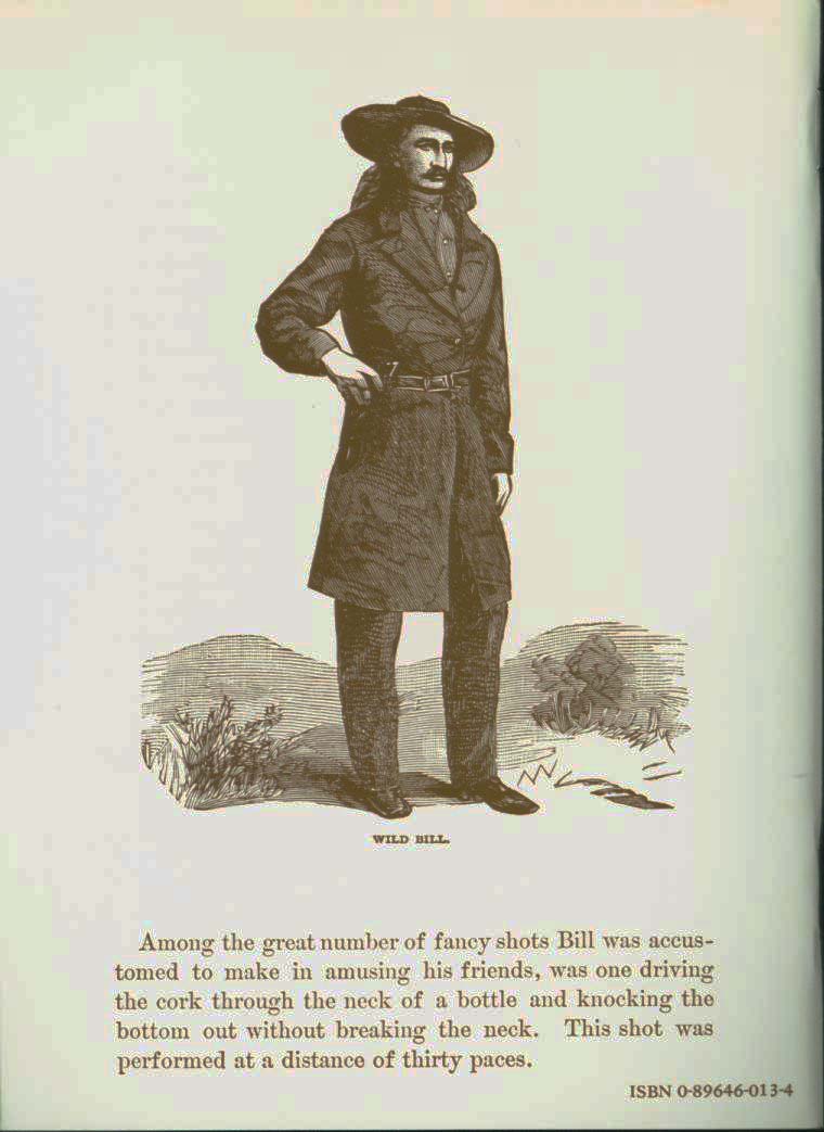 THE LIFE AND WONDERFUL ADVENTURES OF WILD BILL (J. B. Hickok). vist0013j
